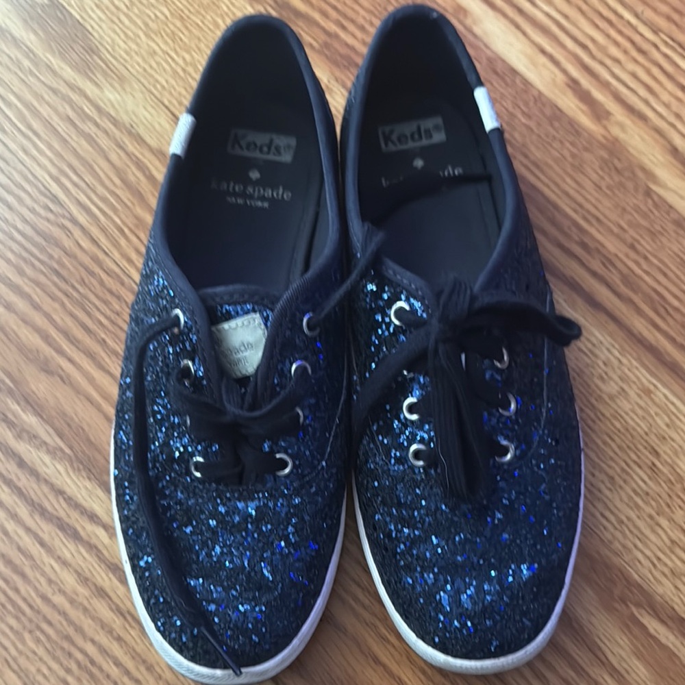 Keds ladies Glitter Sneakers - Blue